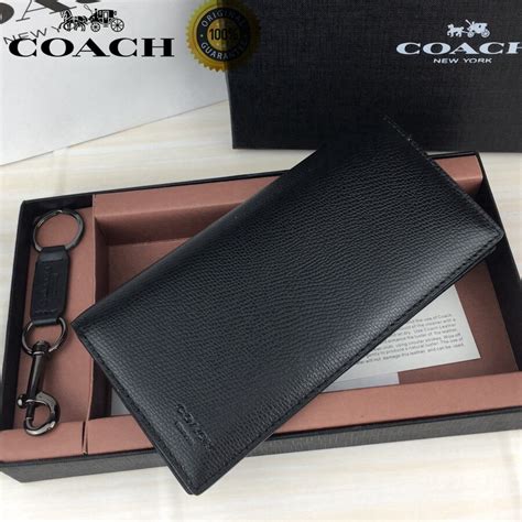 coach wallet men's sale